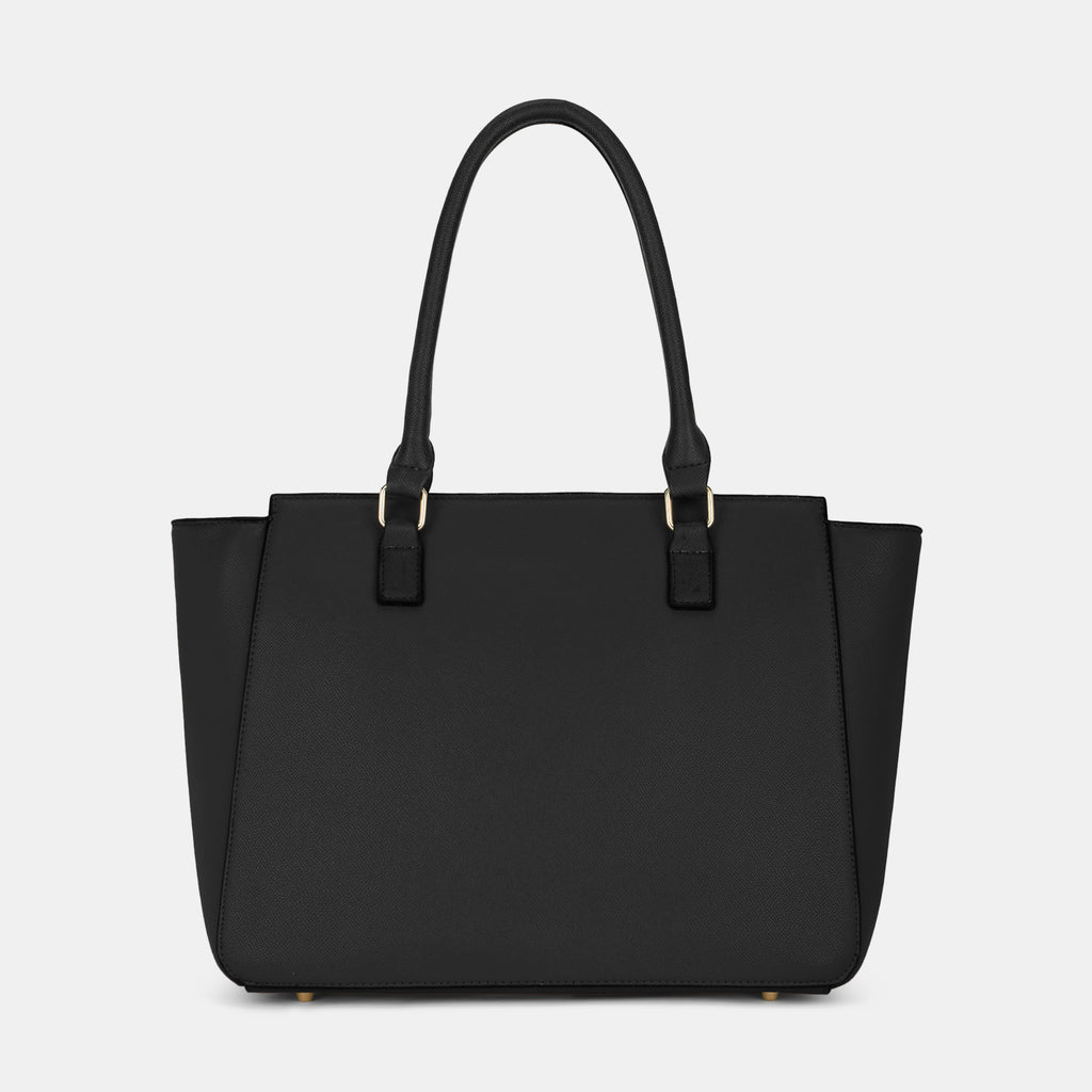 Lavie Luxe Kyle Black Large Women's Tote
