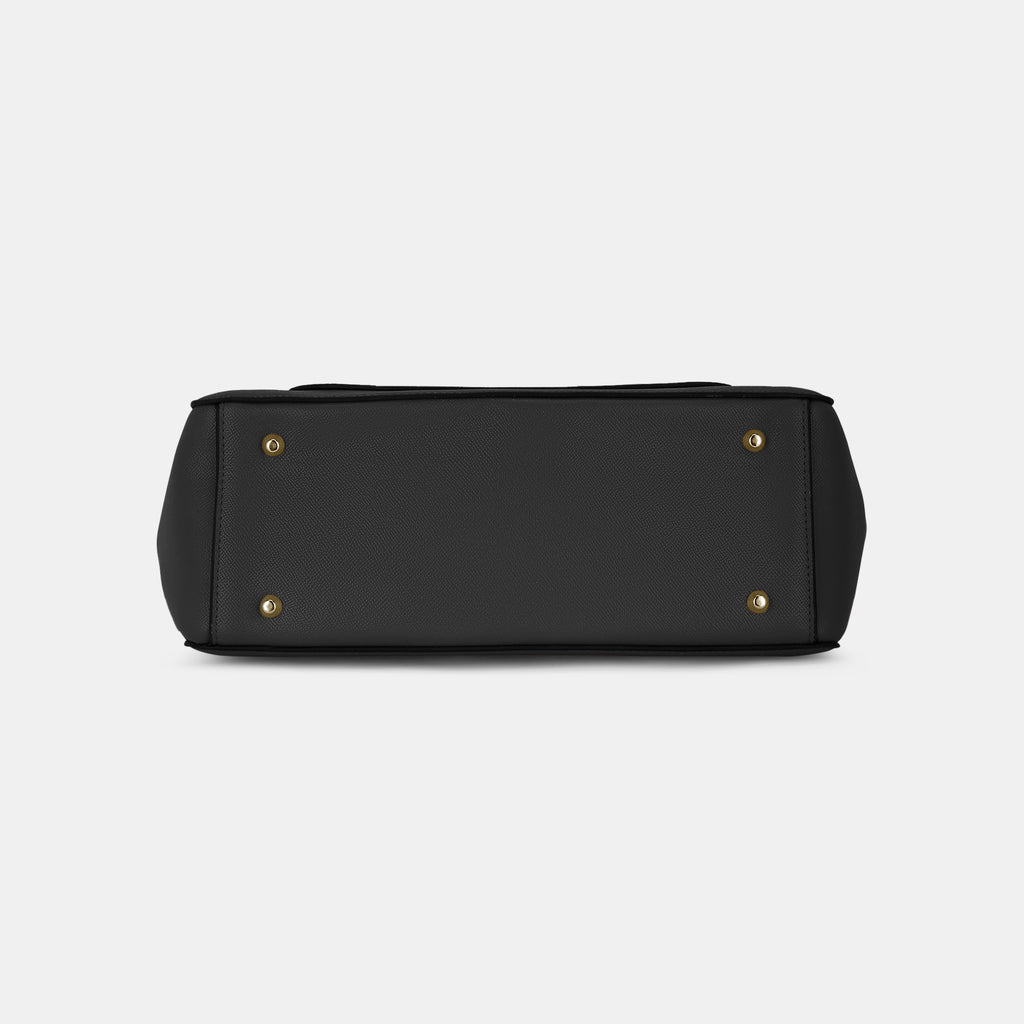 Lavie Luxe Kyle Black Large Women's Tote