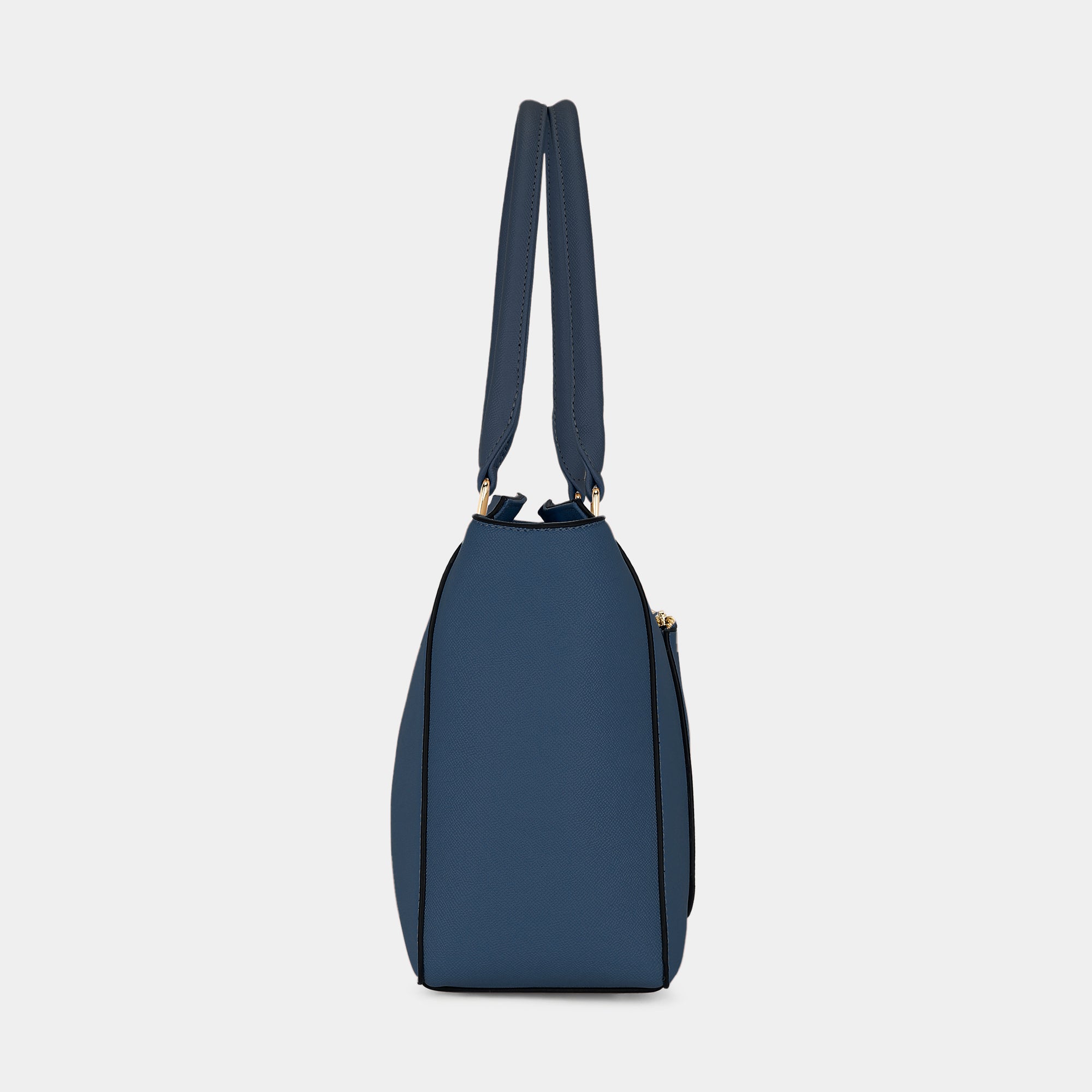 Lavie Luxe Kyle Navy Large Women's Tote Handbag