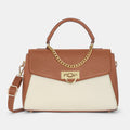 Pine Flap Small Tan Handbag