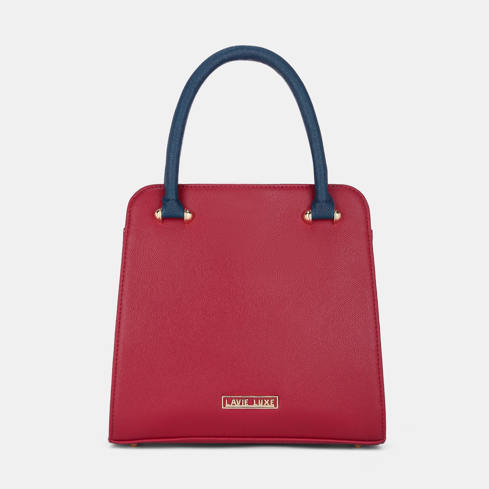 Lavie Luxe Ashwa Red Small Women's Satchel Handbag