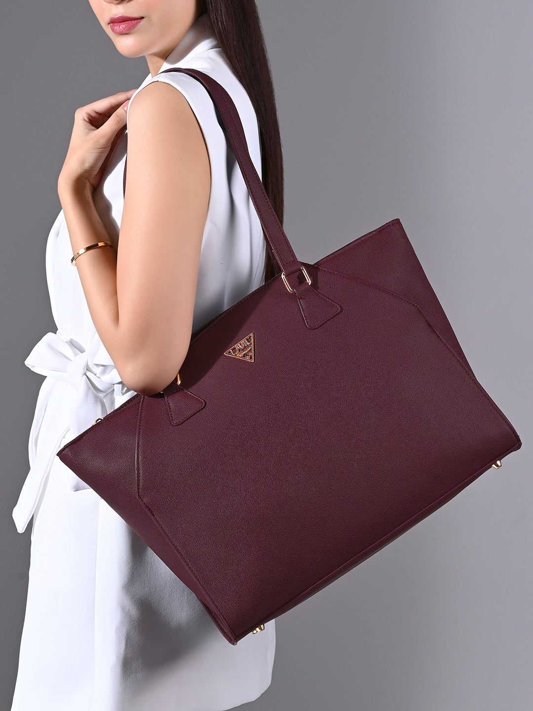 Lavie Signature Alaska Pro Large Tan Womens Tote