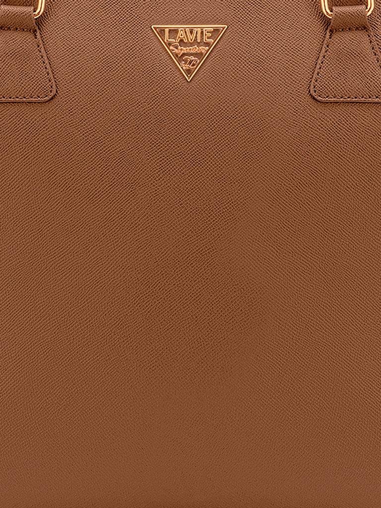 Lavie Signature Alaska Pro Large Tan Womens Tote