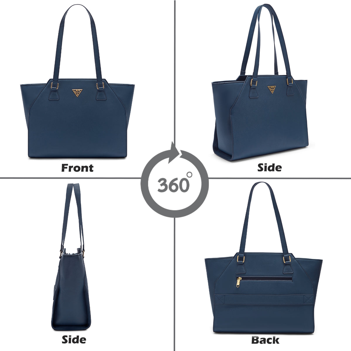 Lavie Signature Alaska Pro Large Dark Blue Womens Tote