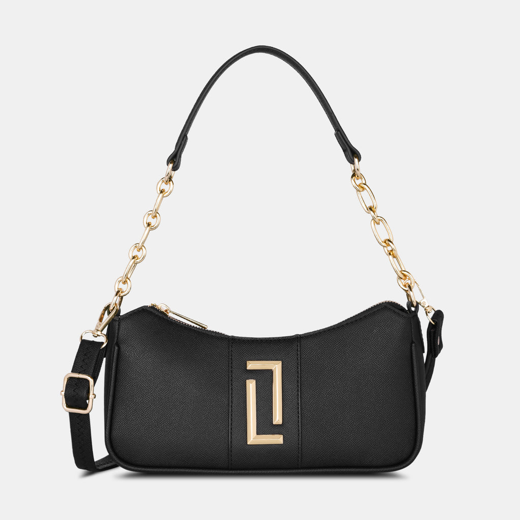 Lavie Luxe Monica Black Small Women's hobo
