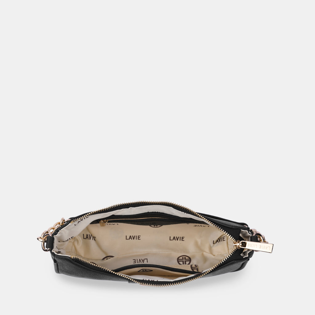 Lavie Luxe Monica Black Small Women's hobo