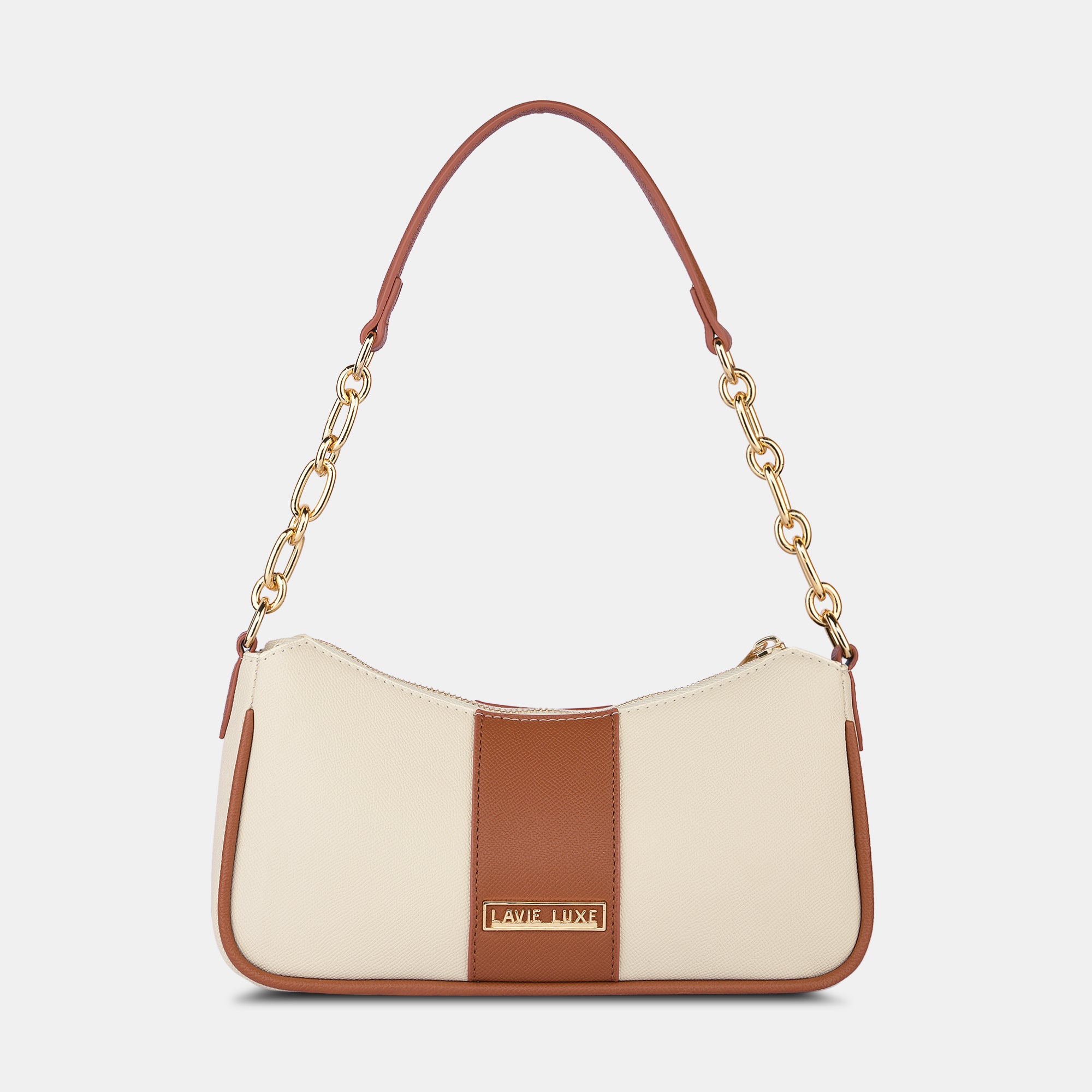 Lavie Luxe Monica Off White Small Women's hobo