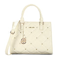 Stud Shelly Medium Off White Handbag