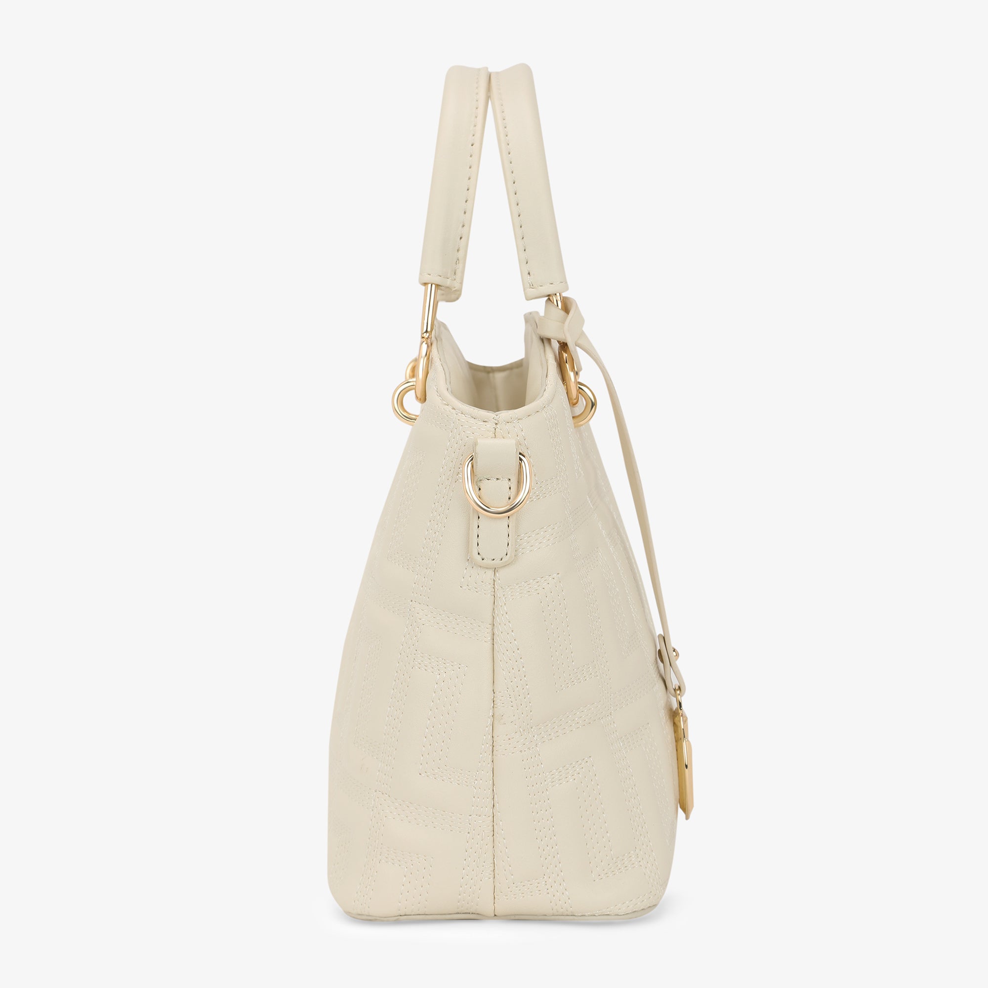 Lavie Luxe Label Off White Small Women's Satchel