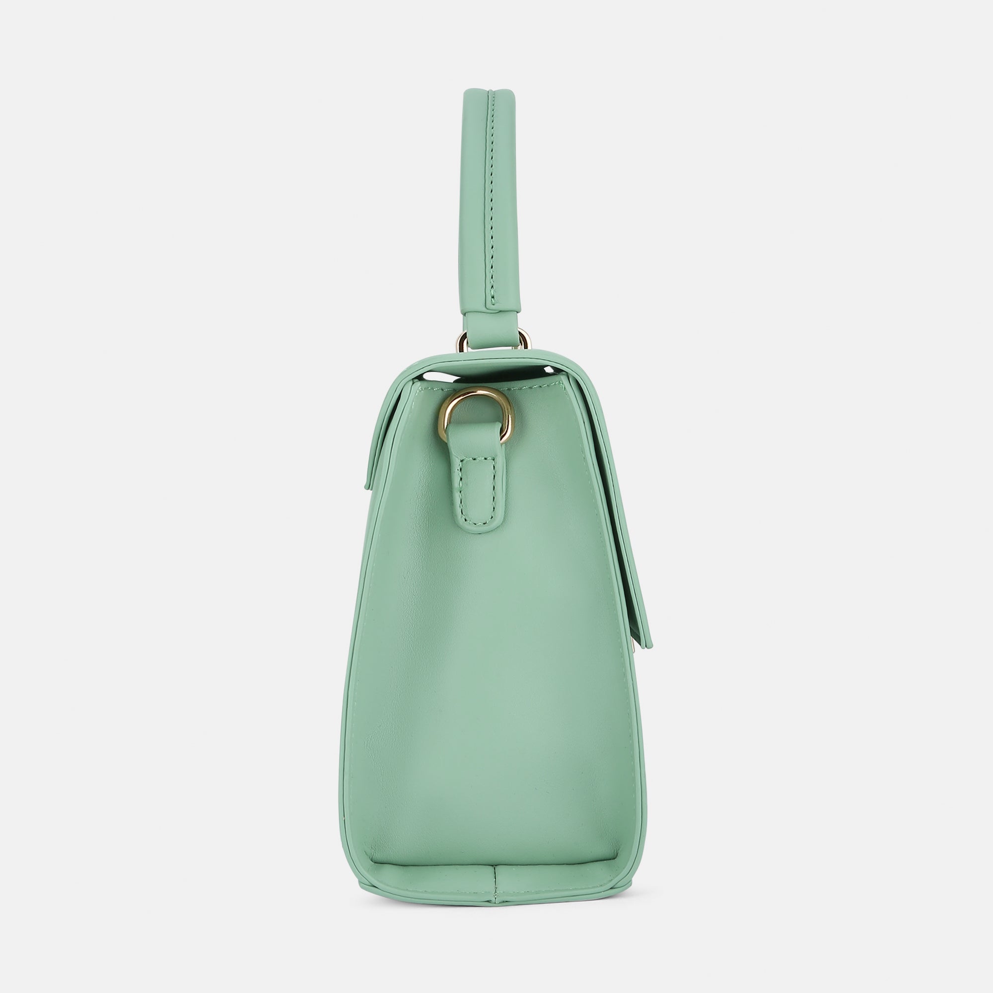 Lavie Luxe Merci Mint Small Women's Flap Satchel