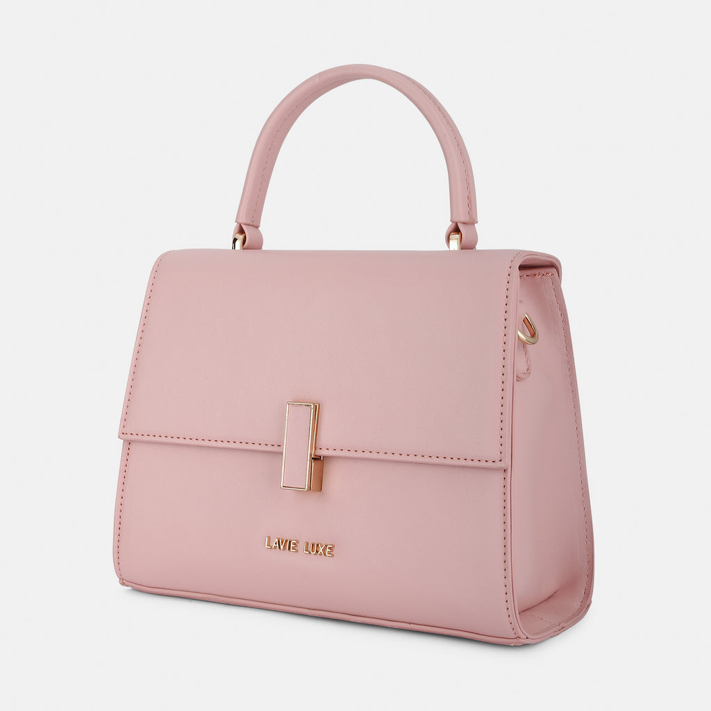 Lavie Luxe Merci Mint Small Women's Flap Satchel