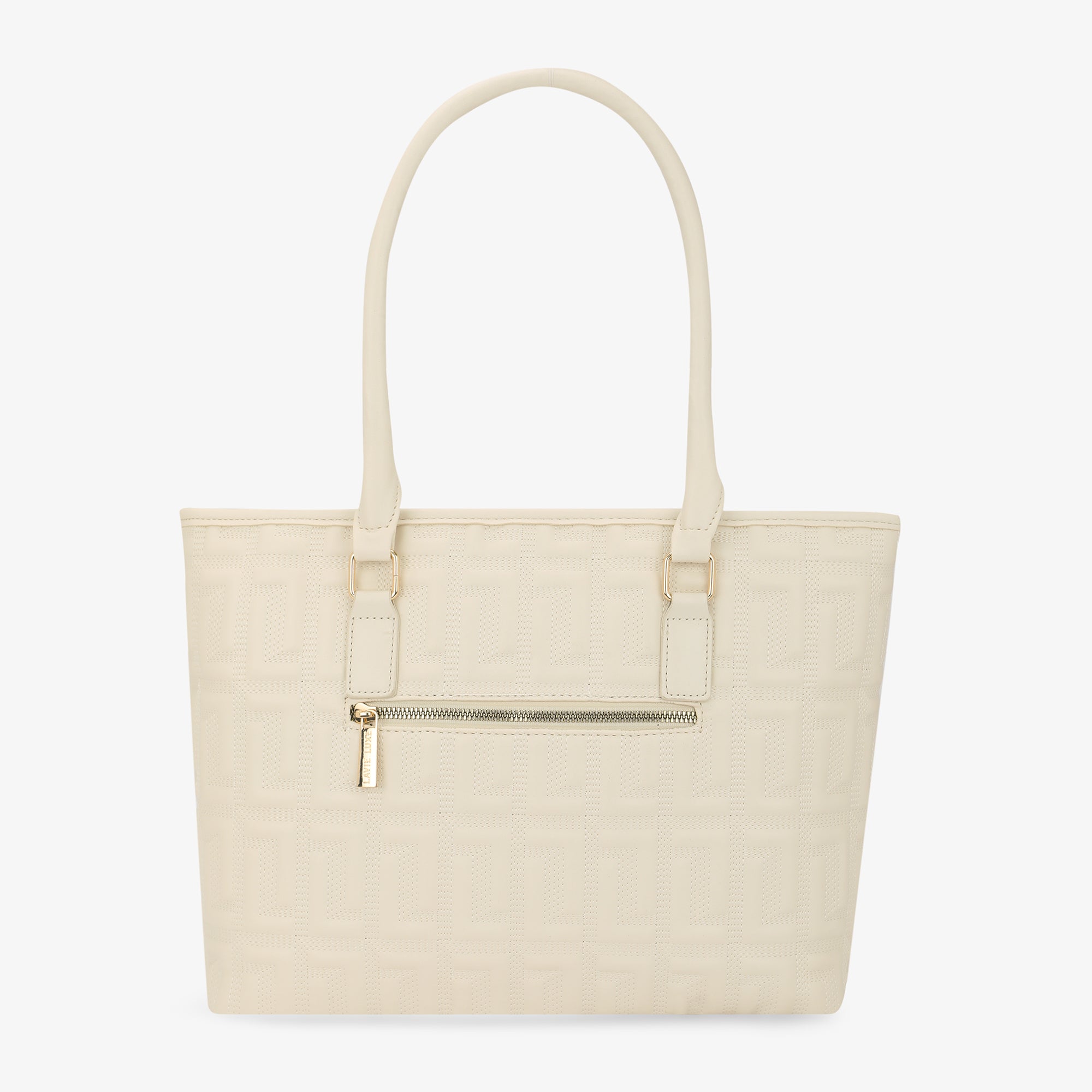 Lavie Luxe Jerry Off White Large Women's Tote
