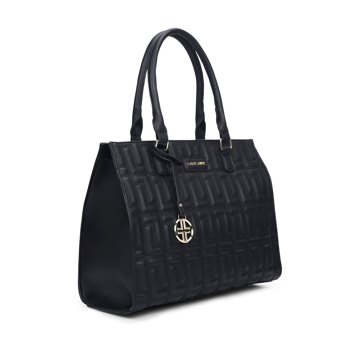 Lavie Luxe Jelly Black Large Women's Satchel
