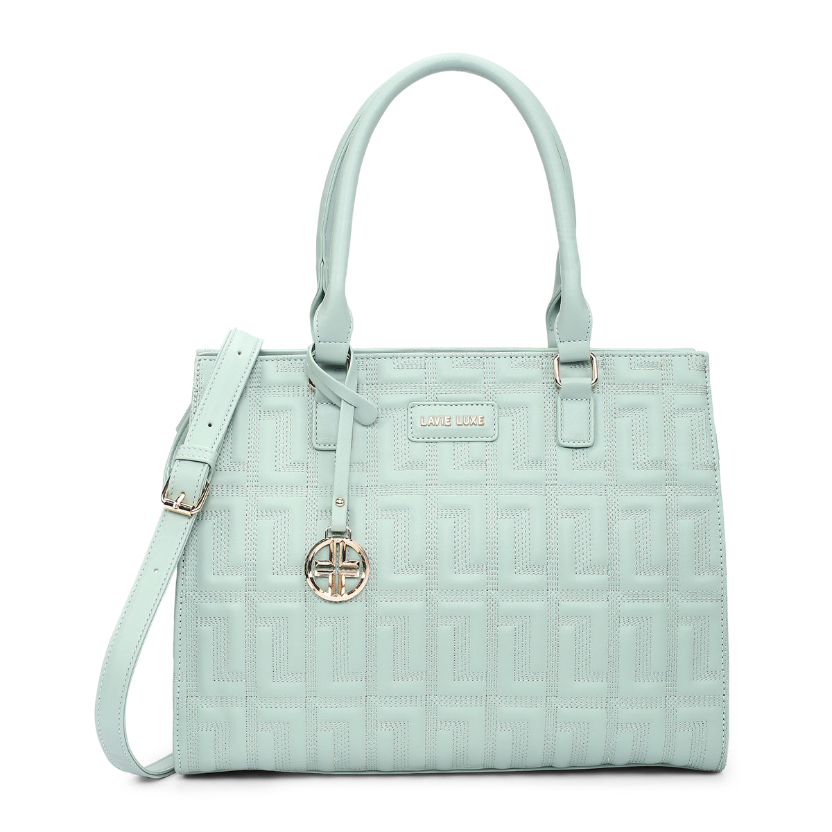 Lavie Luxe Jelly Mint Large Women's Satchel