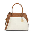 Monogram Valle Medium Off White Satchel Bag