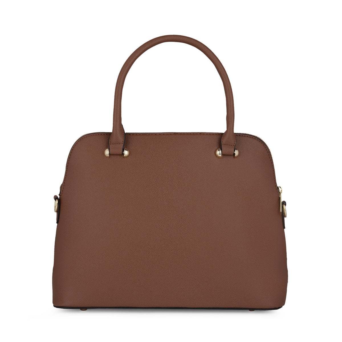 Lavie Luxe Monogram Valle Choco Medium Women's Satchel