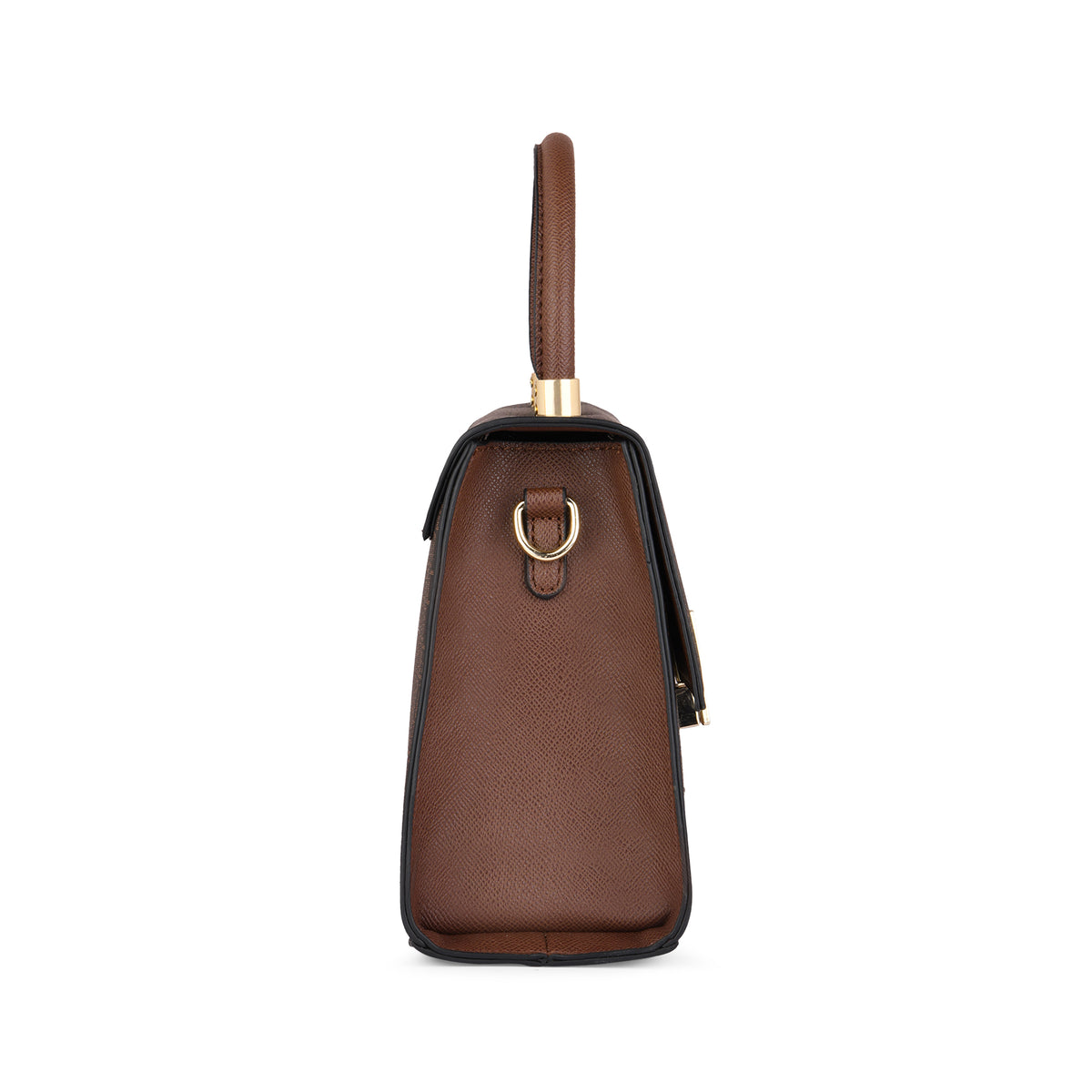 Lavie Luxe Monogram Ipsy Choco Medium Women's Satchel
