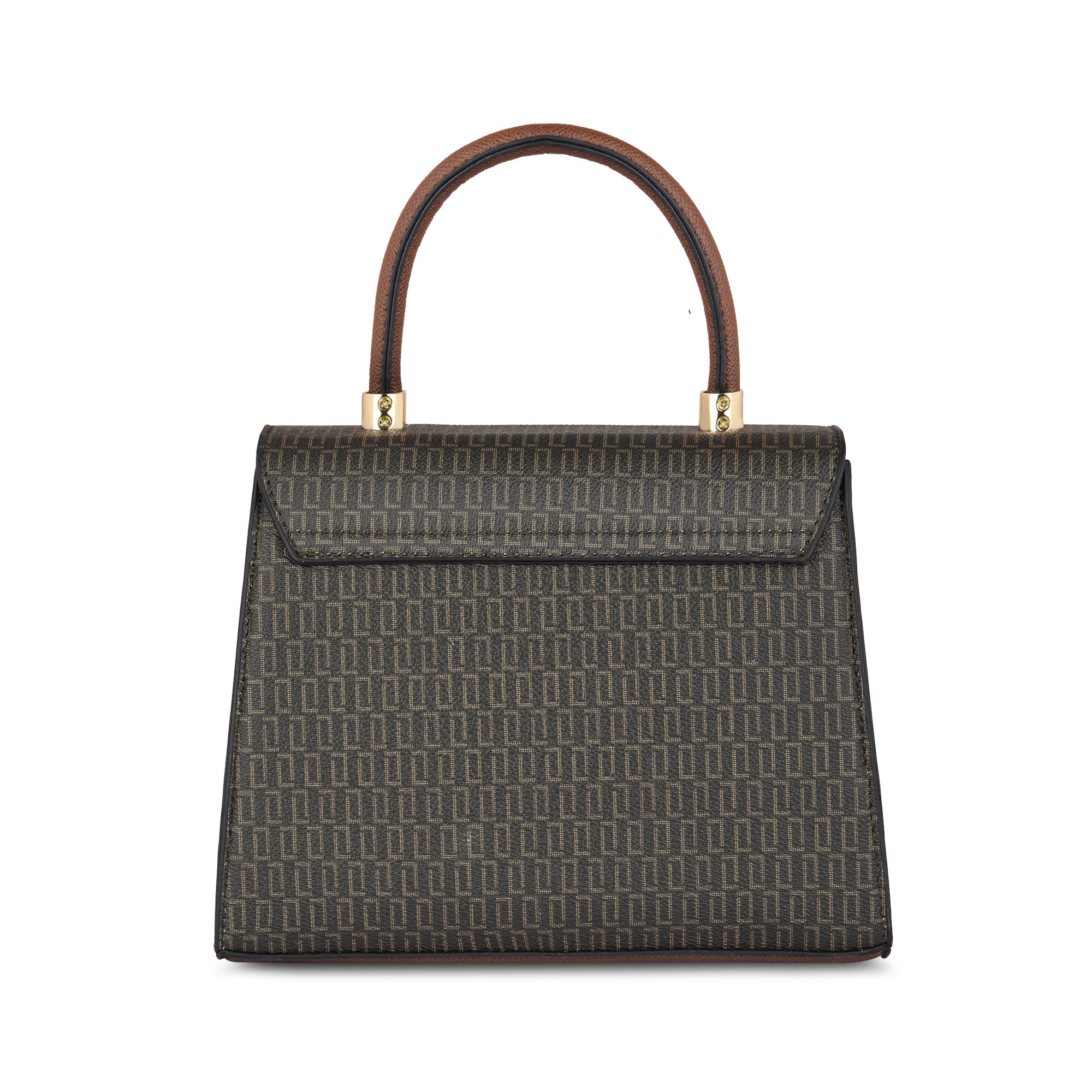 Lavie Luxe Monogram Ipsy Choco Medium Women's Satchel