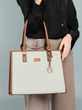 Monogram Quad Large Satchel Bag