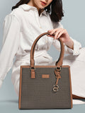 Monogram Quad  Medium Satchel Bag