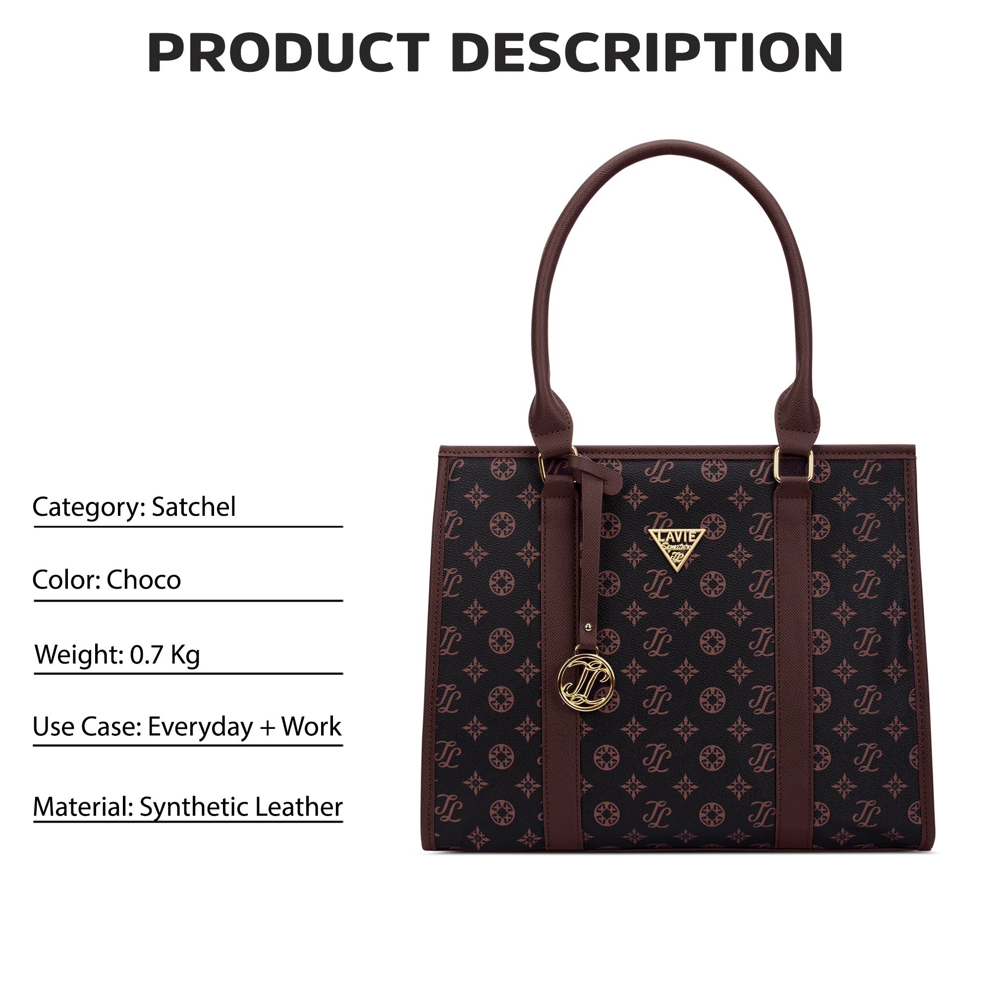 Lavie Signature Chicago Large Womens Satchel