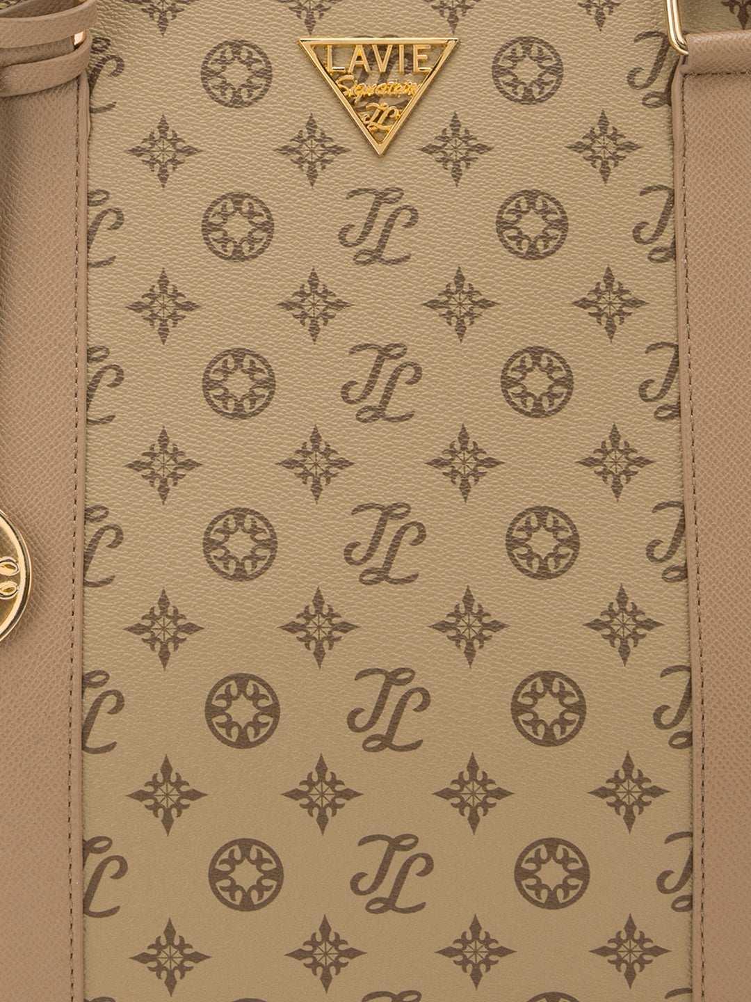 Lavie Signature Montana Large Taupe Womens Tote Bag