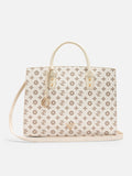 Brooklyn Large Off White Laptop Handbag