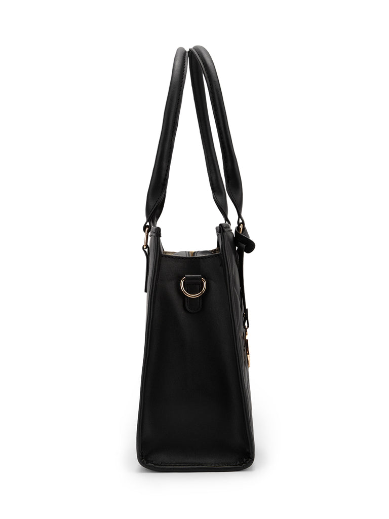 Lavie Signature California Medium Black Womens Satchel