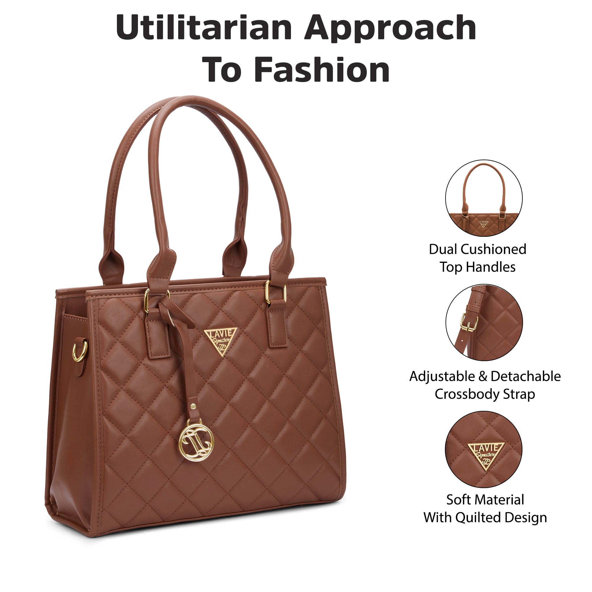 Lavie Signature California Medium Womens Satchel