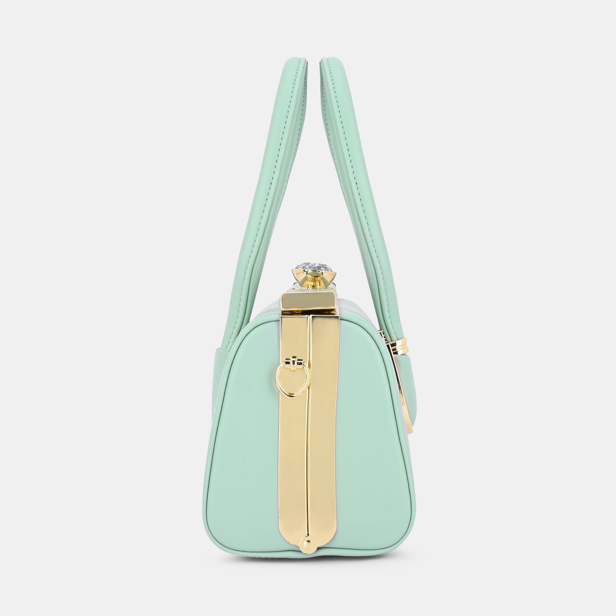 Lavie Luxe Dazzle Mint Small Women's Framed Bag