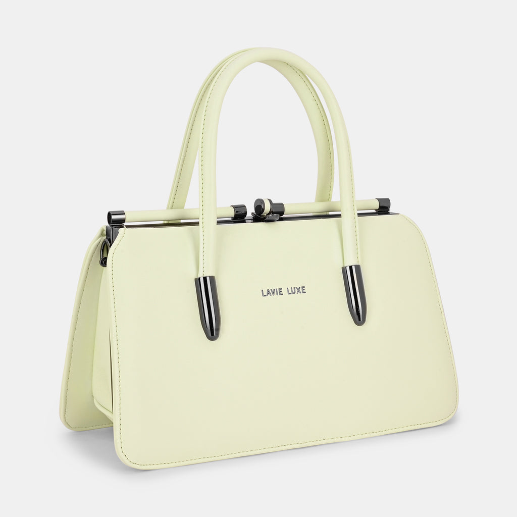Lavie Luxe Book Frame Offwhite Medium Women's Framed Bag