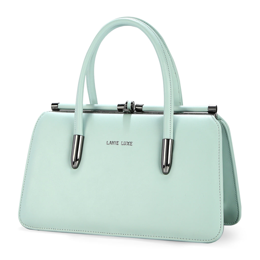 Lavie Luxe Book Frame Mint Medium Women's Framed Bag