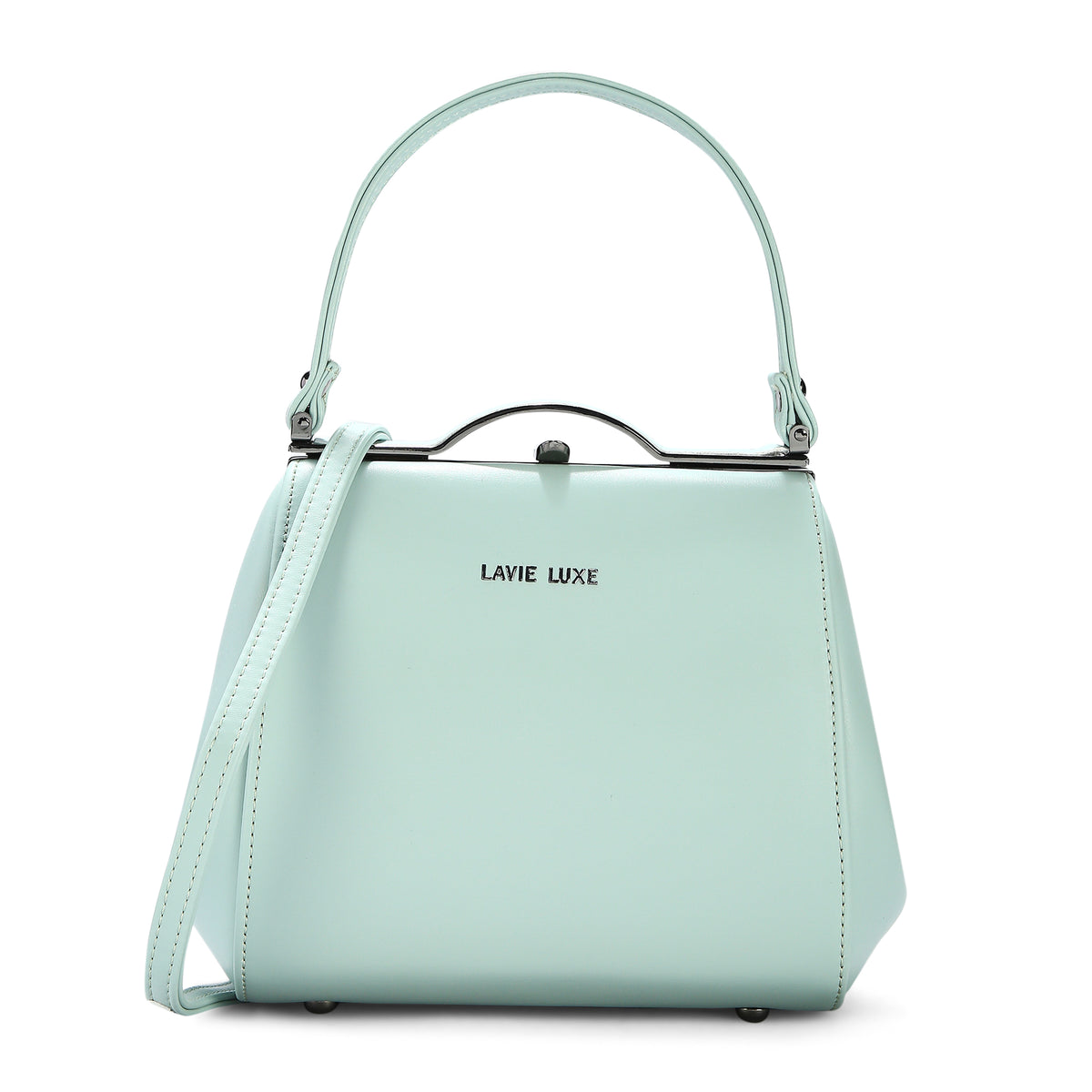 Lavie Luxe Fluff Frame Mint Medium Women's Framed Bag