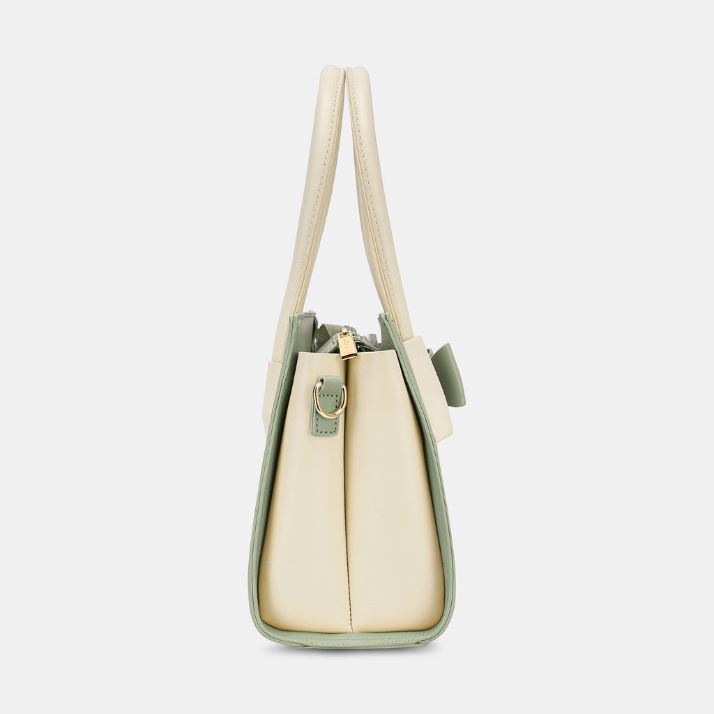 Lavie Luxe Knot Mint Medium Women's Satchel Bag