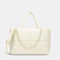 Puff Small Off White Tote Bag