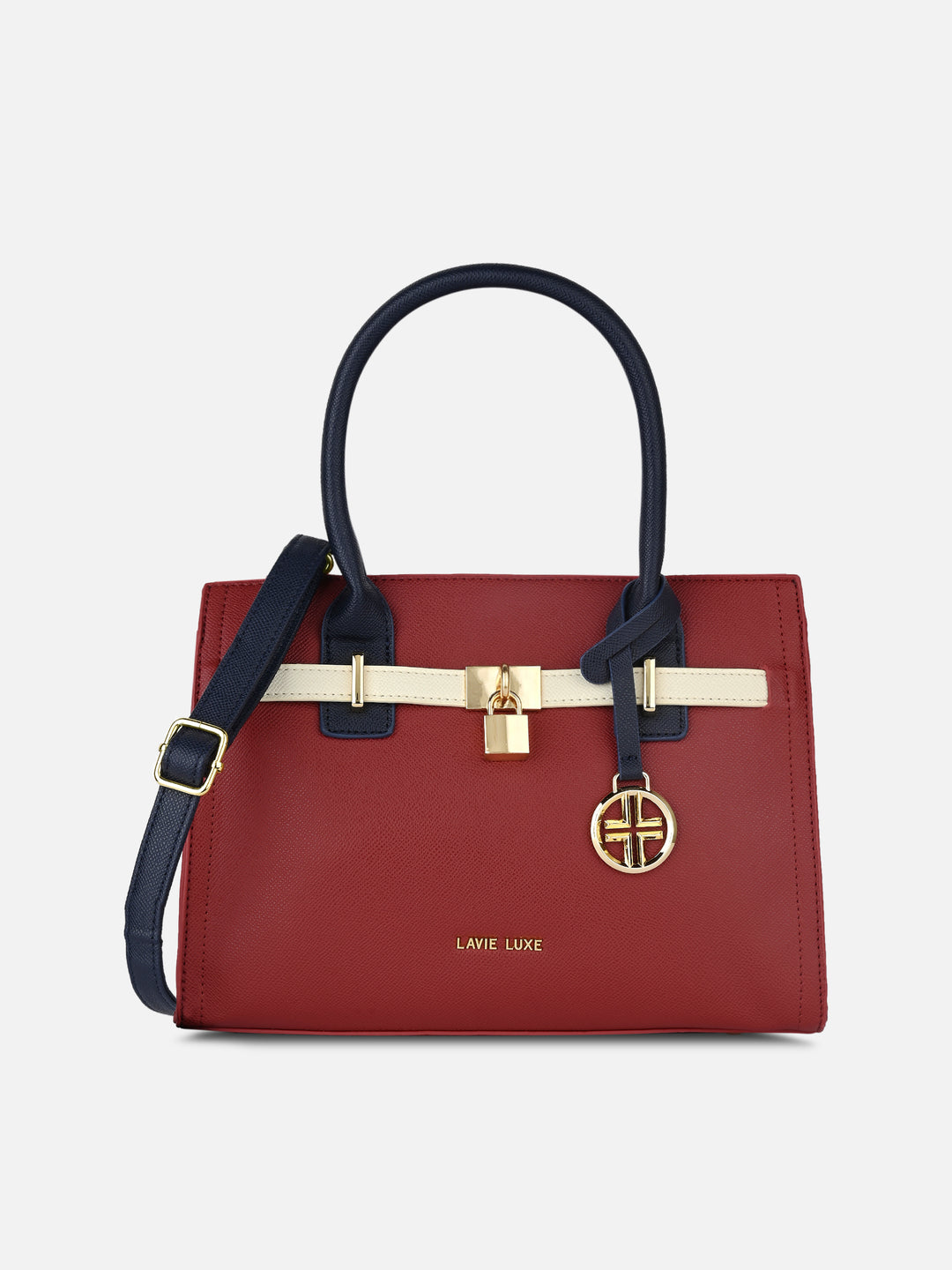Strap Medium Red Handbag
