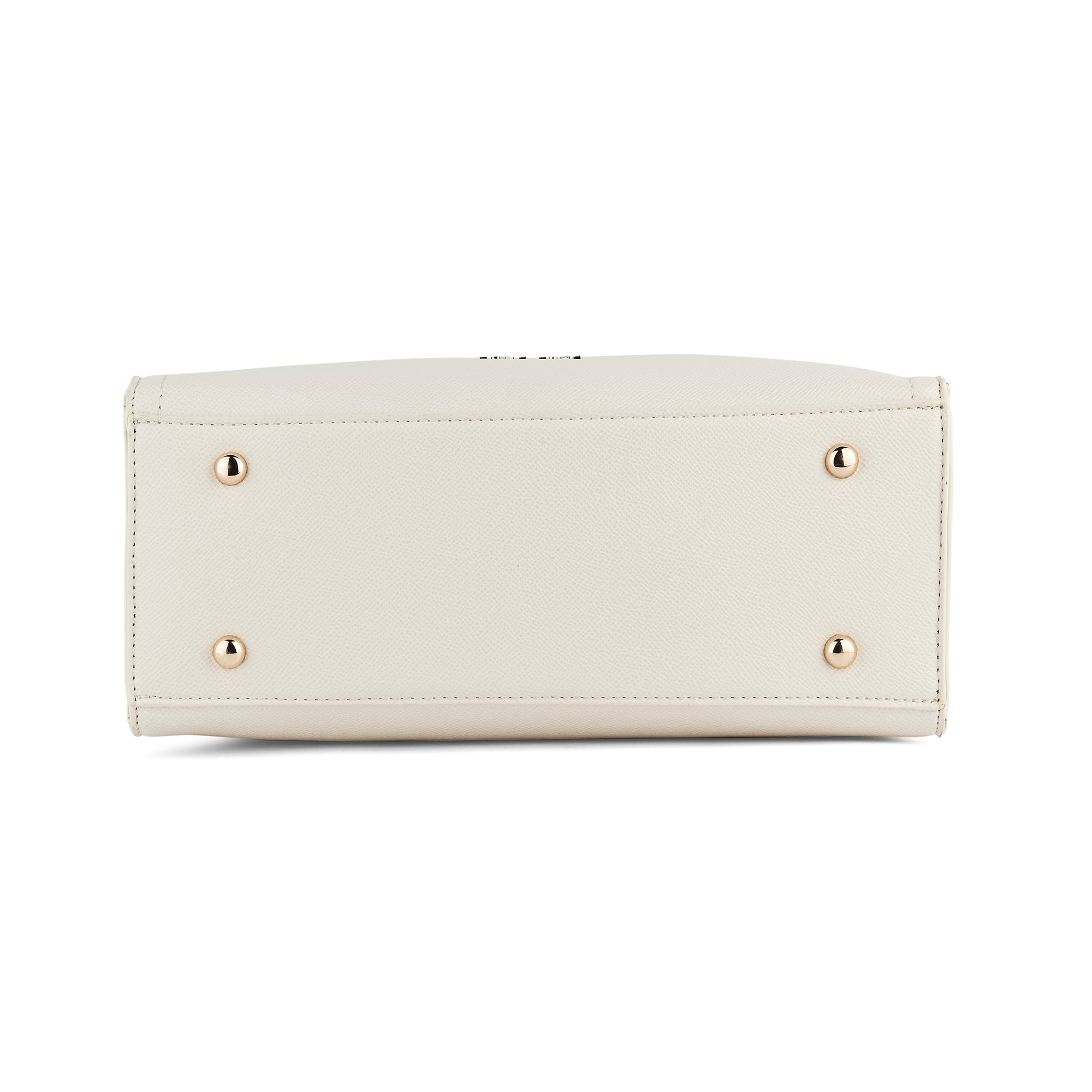 Lavie Luxe Strap Off White Medium Women'S Satchel