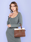 Gehry  Medium Satchel Bag