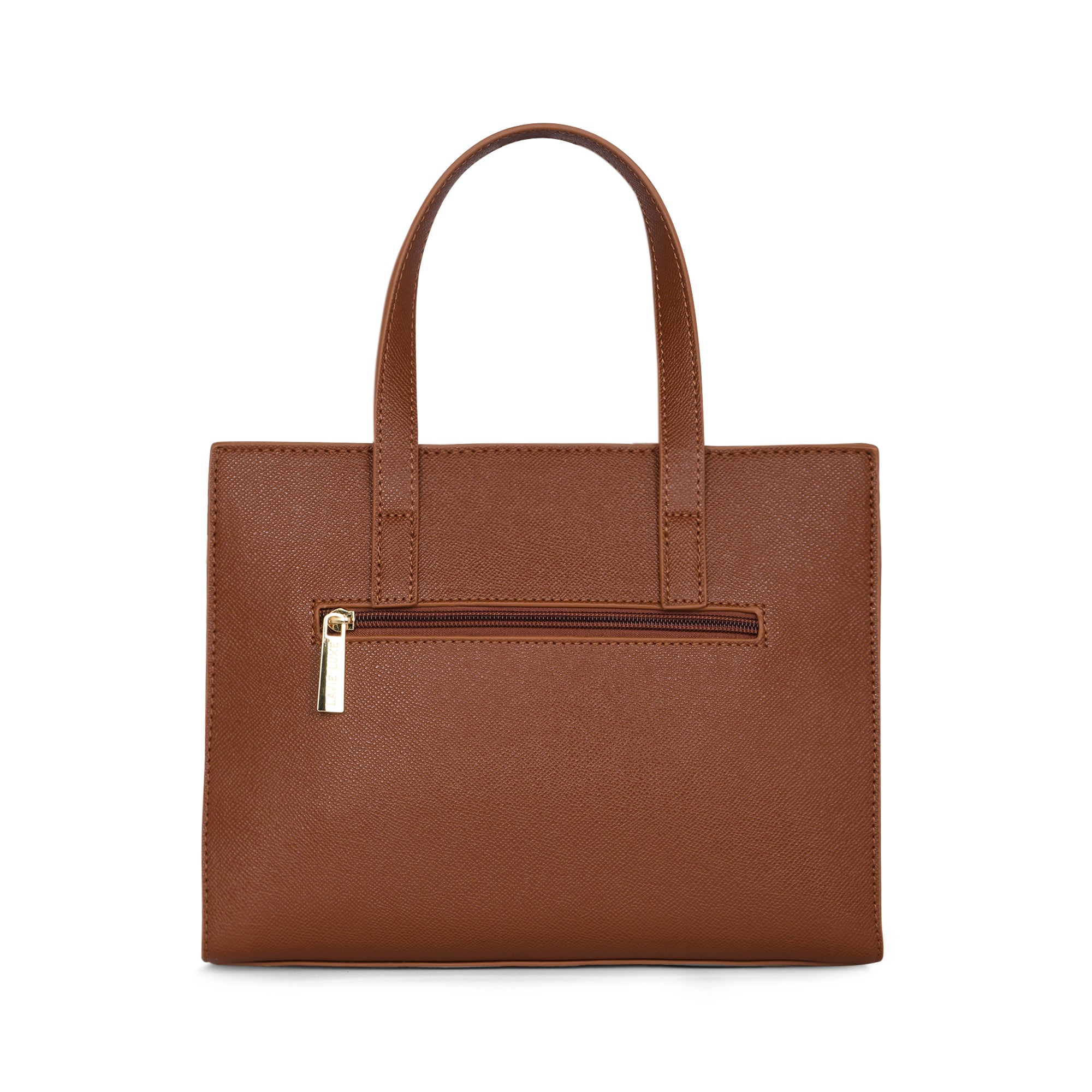 Lavie Luxe Gehry Tan Medium Women'S Satchel