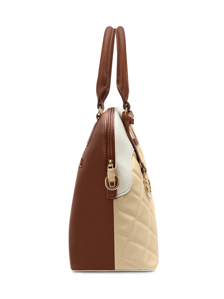 Lavie Signature Texas Medium Sand Womens Satchel