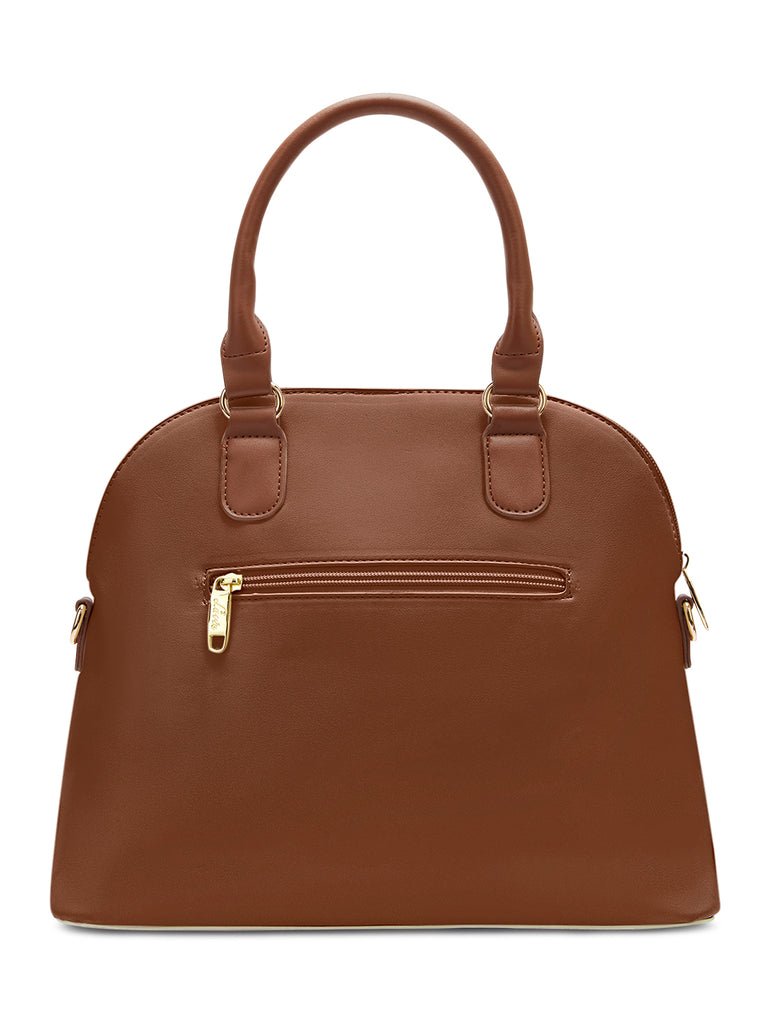 Lavie Signature Texas Medium Sand Womens Satchel