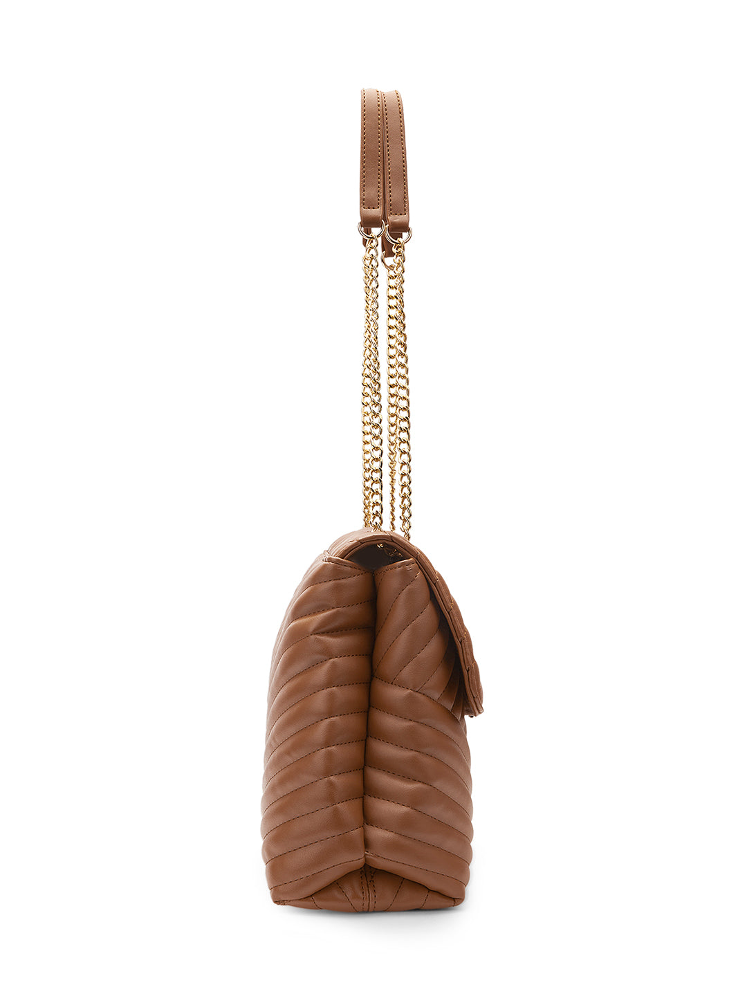 Lavie Signature Denver Large Womens Quilted Flap Satchel