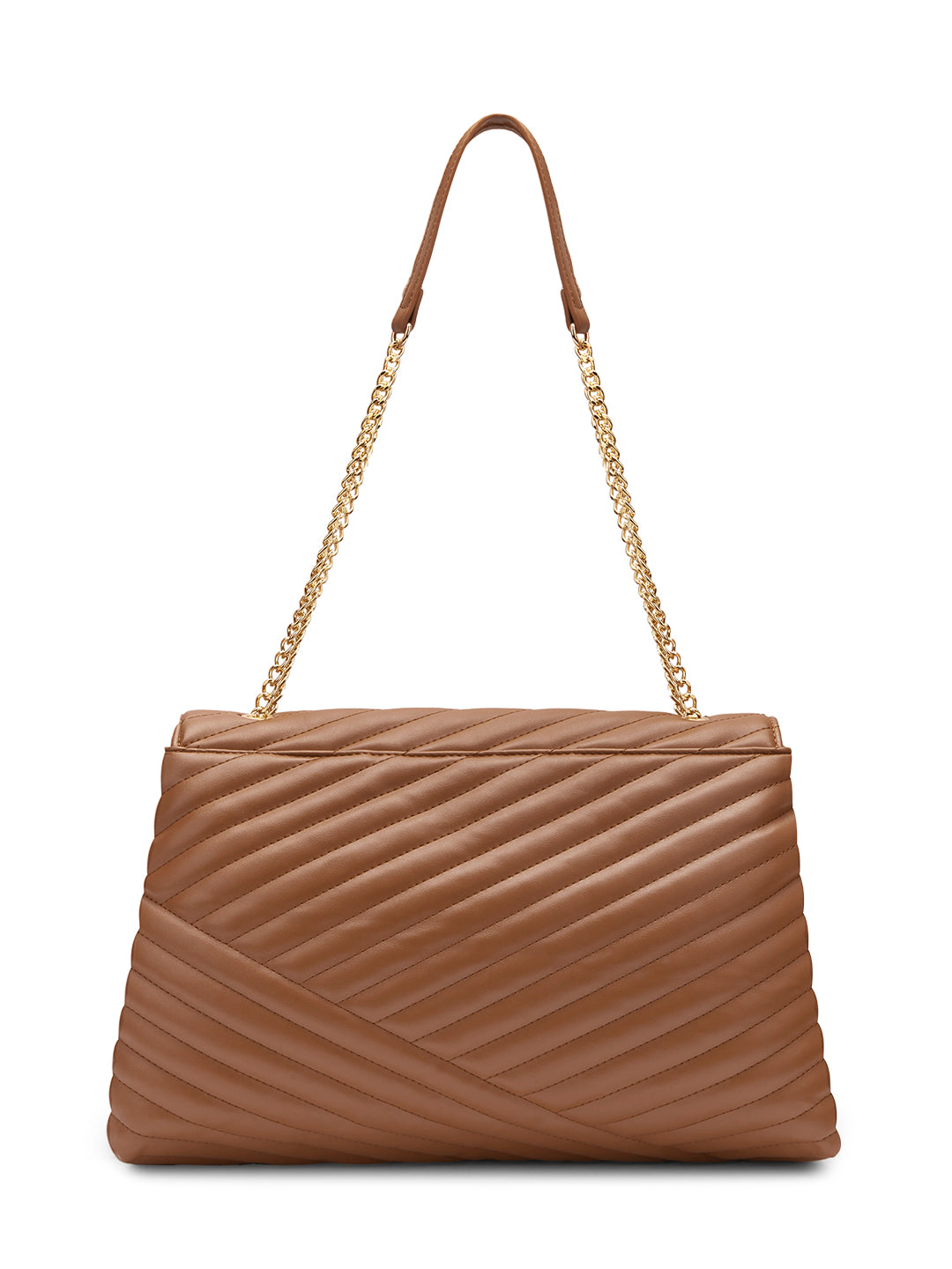 Lavie Signature Denver Large Womens Quilted Flap Satchel