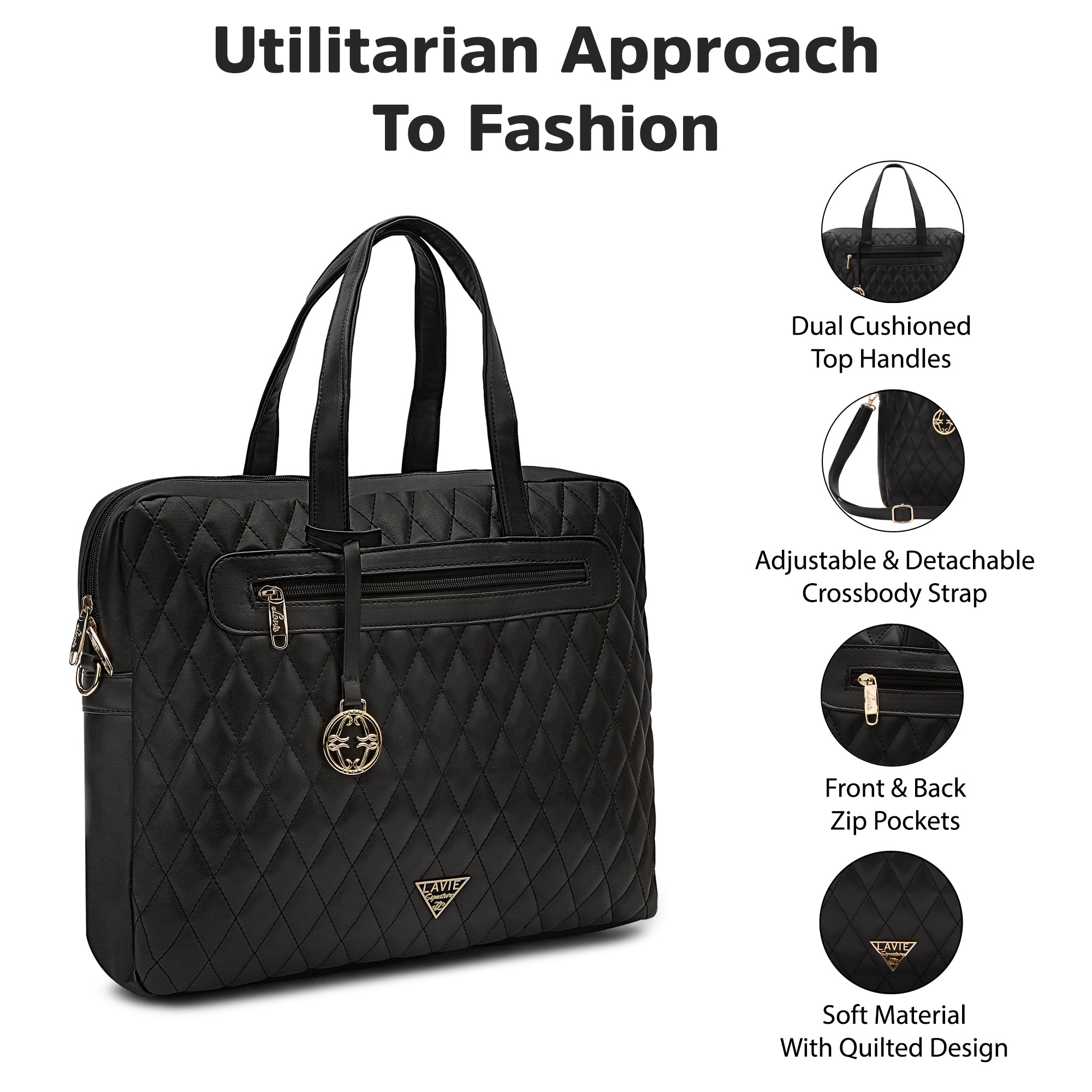 Lavie Signature Arizona Large Womens Laptop Bag