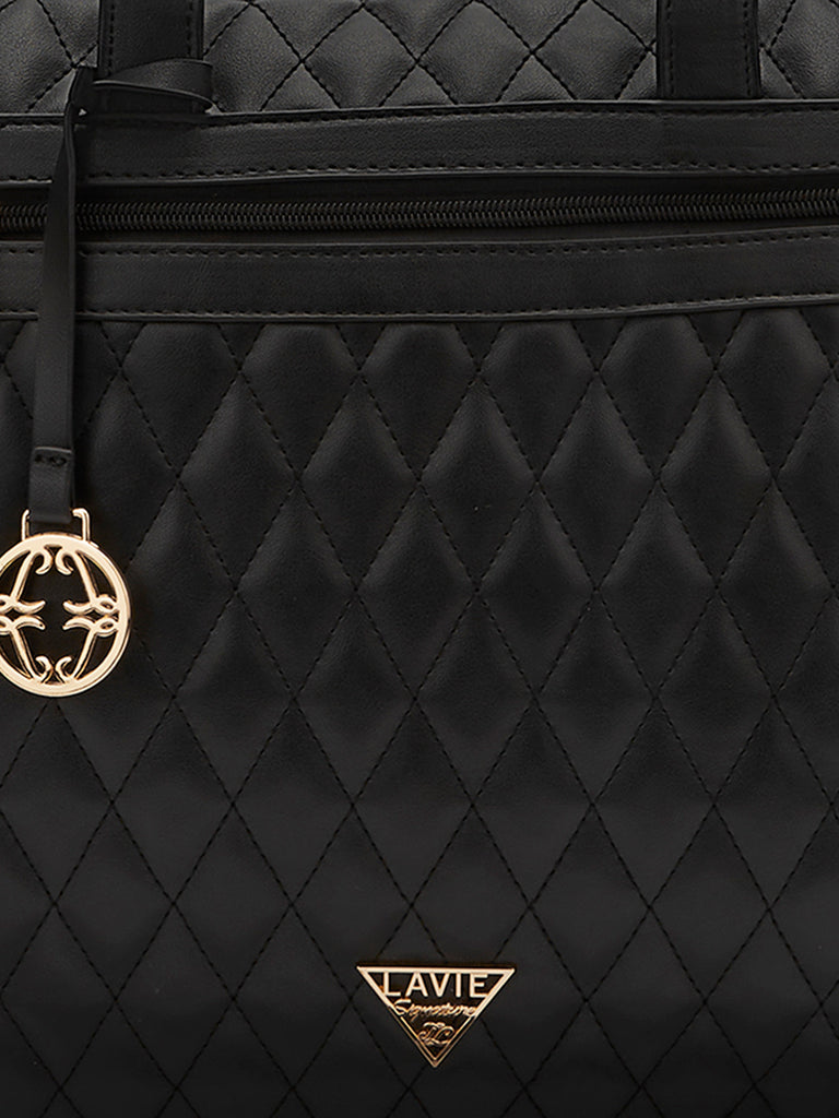 Lavie Signature Arizona Large Black Womens Laptop Bag
