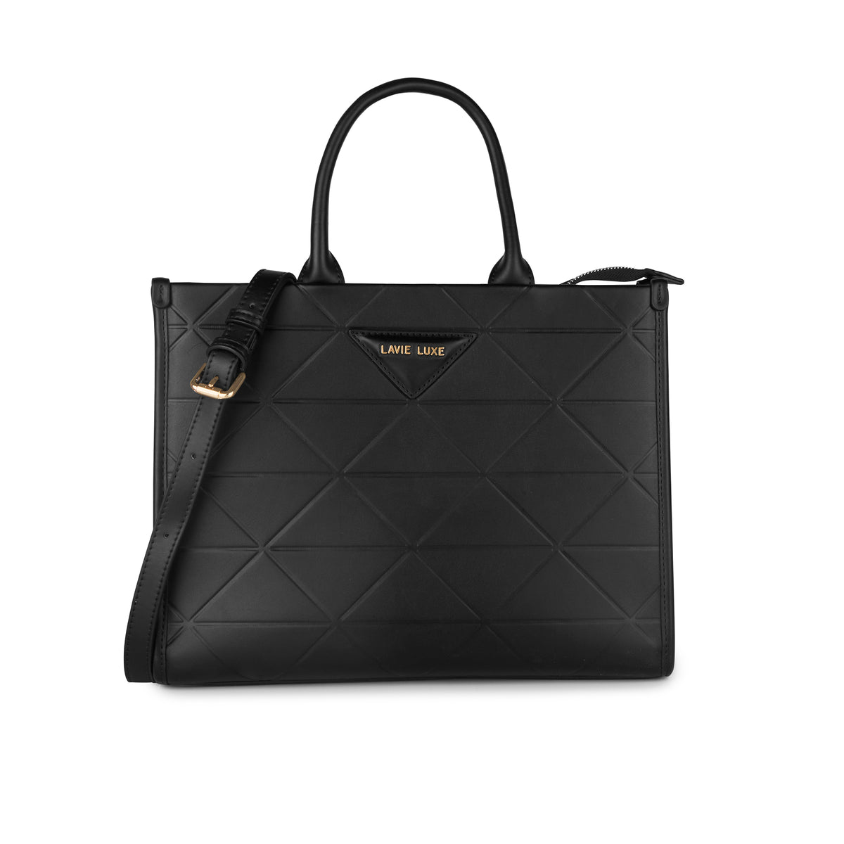 Lavie Luxe Mona Box Large Satchel Bag