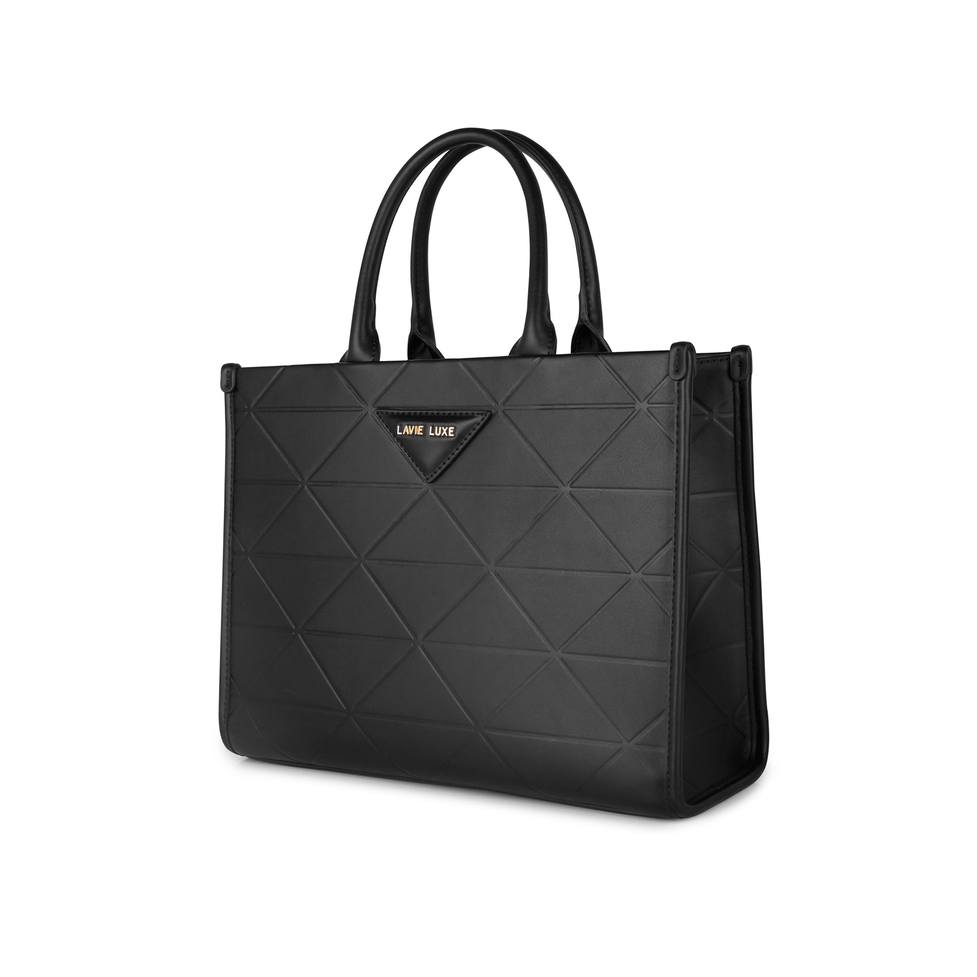 Lavie Luxe Mona Box Large Satchel Bag