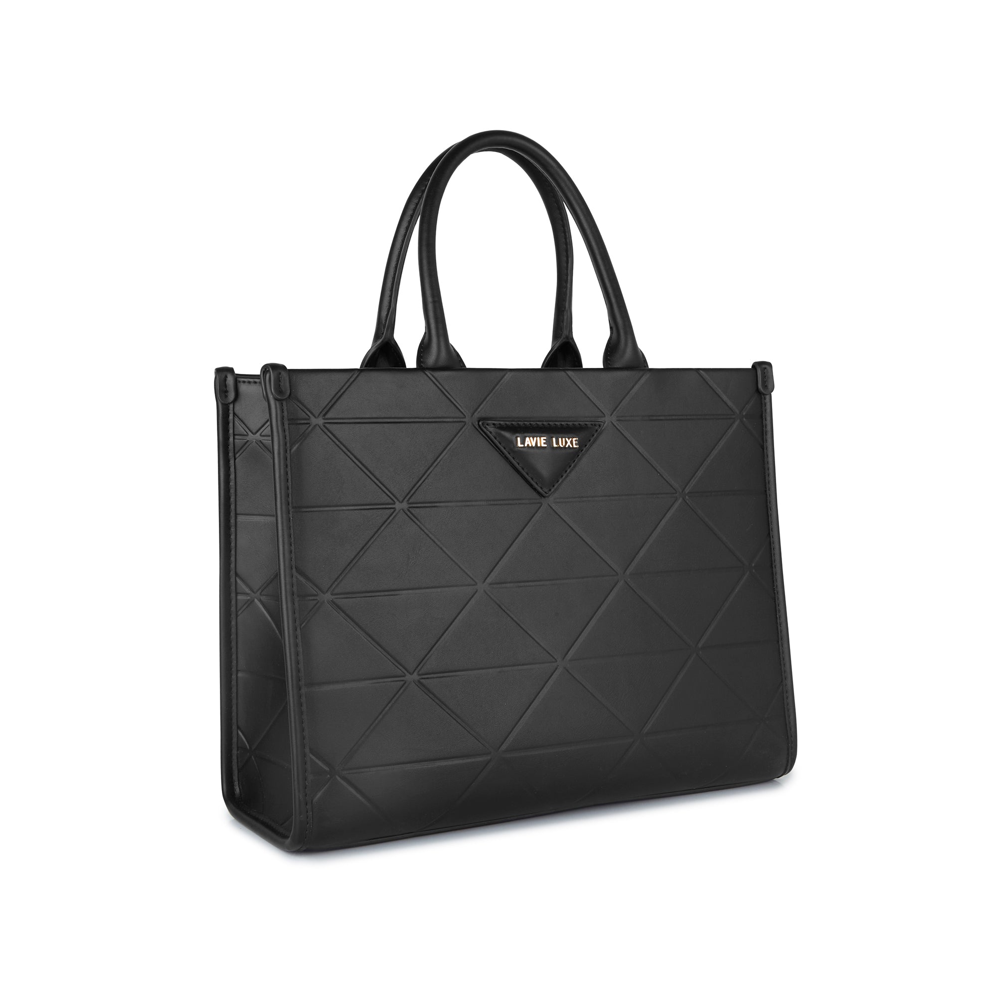 Lavie Luxe Mona Box Large Satchel Bag