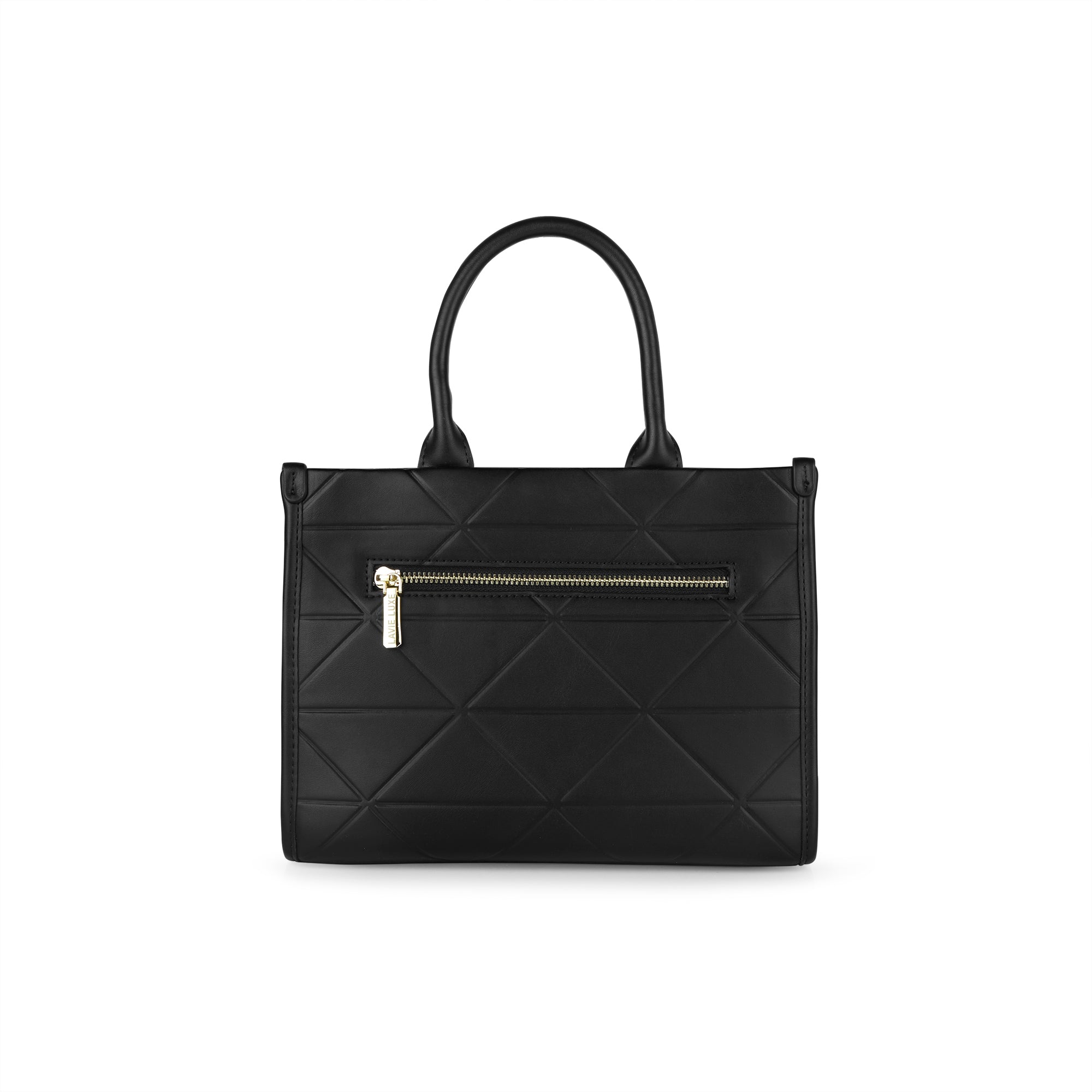 Lavie Luxe Mona Box Medium Satchel Bag
