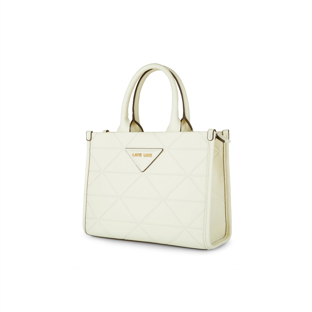 Lavie Luxe Mona Box Medium Satchel Bag